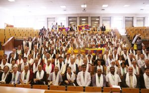 Delegados de grupos de apoyo en la septima conferencia internacional de grupos de apoyo al tibet en bruselas